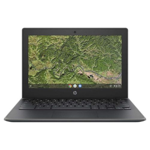 HP Chromebook 11A G8 EE, 11.6-inch Touchscreen, AMD A4-9120C, 4GB RAM, 32GB eMMC, AMD Radeon R4 Graphics, English - Gray (Renewed)