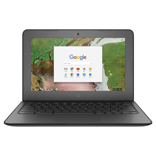 HP Chromebook 11 G6, 11.6-inch Touchscreen, Intel Celeron, 4GB RAM, 16GB SSD, Intel HD Graphics, English - Black (Renewed)