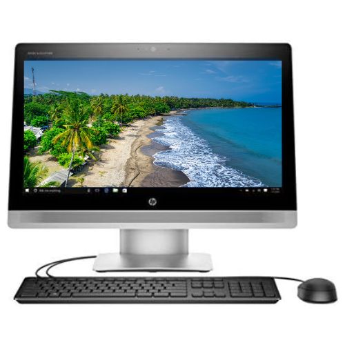 HP EliteOne 800 G2 All-in-One, 23-inch, Core i5 6th Generation, 16GB RAM, 512GB HDD, Intel HD Graphics, English - Silver (Renewed)