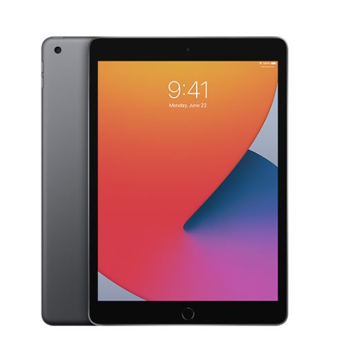 Apple iPad A2270 (2020) 8th Gen, 10.2-inch, 8 MP Rear Camera, 1.2 MP Front Camera, A12 Bionic, 3GB RAM, 32GB, WiFi - Space Grey (Renewed)