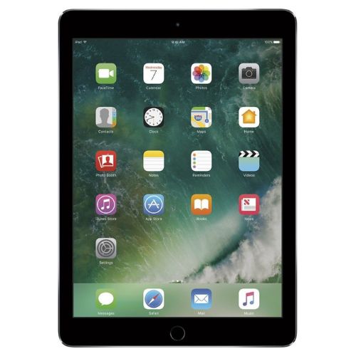 Apple iPad Air 2, 8MP Rear Camera, 1.2MP Front Camera, A8X, 2GB RAM, 64GB, 9.7 inch, Wi-Fi + 4G, FaceTime - Space Gray (Renewed)