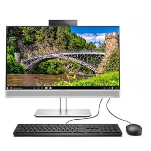 HP EliteOne 800 G3 All-in-One, 23.8-inch, Core i5, 7th Generation, 32GB RAM, 1TB HDD, Intel HD Graphics, English - Silver (Renewed)