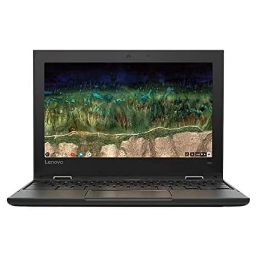 Lenovo Chromebook 500e, 2-in-1, 11.6-inch Touchscreen, 2nd Generation, Intel Celeron, 4GB RAM, 32GB eMMC, HD Graphics, English - Black (Renewed)