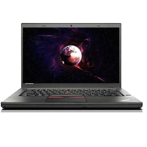 Lenovo ThinkPad T450 (2015), Core i5 5th Generation, 8GB RAM 256GB SSD, 14-inch, HD Graphics, English - Black (Renewed)