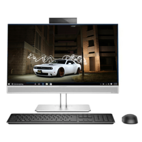 HP EliteOne 800 G4 All-in-One, Core i5 8th Generation, 32GB RAM, 512GB SSD, 23.8-inch, UHD Graphics 630, English - Silver (Renewed)