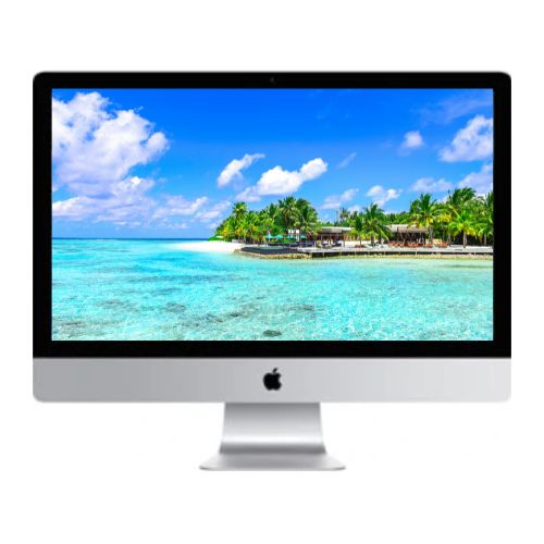 Apple iMac A1419 (2014), Core i5, 8GB RAM, 128GB SSD + 1TB HDD, 27-inch, AMD Radeon R9 M290 2GB, English - Silver (Renewed)