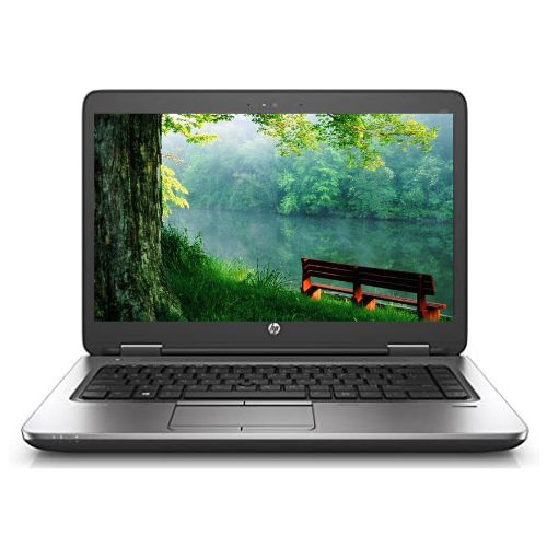 HP ProBook 640 G2 (2016), Core i7 6th Generation, 8GB RAM, 256GB SSD, 14-inch, Windows 10 Pro, English - Silver (Renewed)